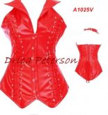 A1025V -   CORSELET CAT NIGHT RED
