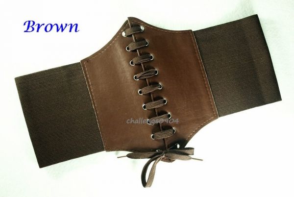 B1010M - Cinto Corselet Lux Brown -Tam -Único