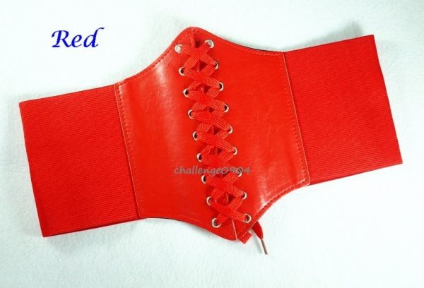 B1010V - Cinto Corselet Lux Red - Tam - Único